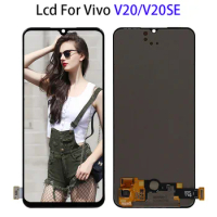 Original AMOLED LCD For Vivo V20 LCD (Global)/V20 SE /s6/G1/X50E/S7E/Y73E LCD DIsplay Touch Screen Digitizer Assembly +free tool