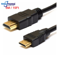 5M Mini HDMI to HDMI Cable for Canon EOS 6D 7D 50D 60D 60Da M M2 EOS 5D Mark II III 70D 100D 500D 550D 600D 650D 5D2 5D3