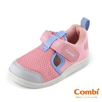 Combi日本康貝機能休閒童鞋-NICEWALK醫學級成長機能鞋A2201PI粉(寶寶段.中小童段)
