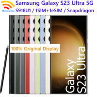 Samsung Galaxy S23 Ultra 5G S918U1 6.8" 8/12GB RAM 256/512GB ROM Snapdragon NFC S Pen Octa Core Original Unlocked Cell Phone