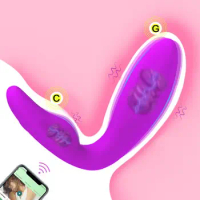 Wireless APP Bluetooth G Spot Dildo Vibrator for Women Remote Control Wear Vibrating Clitoris Stimulator Sex Toys for Panties