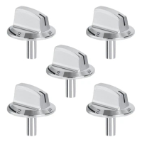 5 Packs Upgrade 5304525746 Range Oven Knobs Compatible With Frigidaire Gas Stove Range Oven Knobs