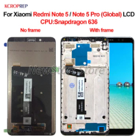 5.99" For Xiaomi Redmi Note 5 LCD For Xiaomi Redmi Note 5 Pro Global lcd Display Touch Screen Digitizer Assembly Replacement