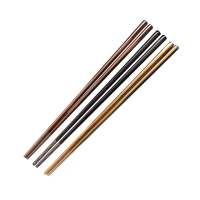CLARE晶鑽316不鏽鋼鈦筷-23cm-5雙入X1組(316不鏽鋼 筷子)
