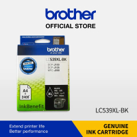 Brother LC-539/LC-535/LC539/LC535 XL Kartrij Dakwat Tulen Sehingga 1300 halaman - Hitam/Sian/Magenta