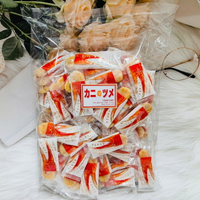 日本 尼西 新西  螃蟹風味米果 蟹風味米果 蟹腳造型包裝 285g｜全店$199免運
