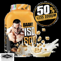 คุณภาพดี BAAM ISO - SOY (5 LB) | โปรตีนจากถั่วเหลือง เหมาะสำหรับแพ้นมวัว ！