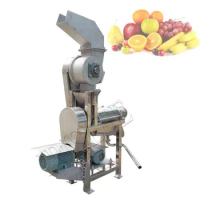 Stainless Steel 0.5T/H Fruit Vegetable Crusher And Juicer Cactus Tomato Spiral Juicer Fruit Juice Extractor Machine