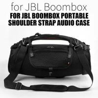 Portable Audio Storage Case Protective Bag Cover With Shoulder Strap Compatible For Jbl Boombox 1/2 Generation Speaker