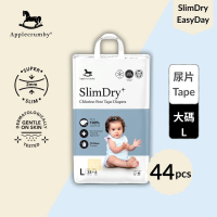 SlimDry+ 嬰兒100%無氯紙尿片 - 大碼 38+6片 (L38)