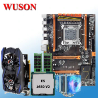 HUANAN ZHI deluxe X79 motherboard bundle CPU Xeon E5 1650 V2 RAM 16G(2*8G) Video card GTX960 2G