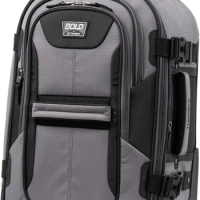 Travelpro Bold Softside Expandable Carry on Rollaboard Luggage, Carry on 22-Inch, Grey/Black