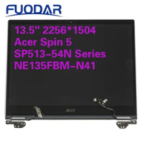Acer Spin 5 SP513-54N Series NE135FBM-N41 13.5'' 2256*1504 LCD Screen Touch Display Upper half set Assembly