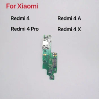 New Microphone Module+USB Charging Port Board Flex Cable Dock Connector Parts For Xiaomi Redmi 4 4pro 4X 4A Phone