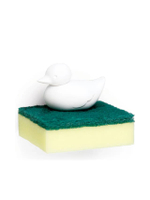 DUCK SPONGE HOLDER WH 5X8.5X9