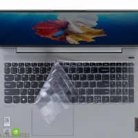 Ultra Thin TPU Laptop Keyboard Cover Protector Skin For 15.6" 2021 Lenovo Ideapad Yoga 7i 15 / Flex 5 15IIL05 / Ideapad 5 15