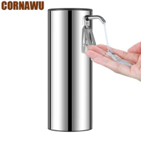 Liquid Soap Dispensers Stainless Steel Detergent Containers Hand Wash Dispenser Bathroom Accessories Kitchen Dish Soap Dispensor