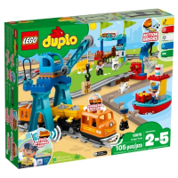 【LEGO 樂高】#10875 Duplo得寶 貨運列車