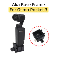 For DJI Osmo Pocket 3 Gimbal Sports Camera Base Aka Quick Installation Board Cold Shoe/GoPro Port Extension Adapter Accessories