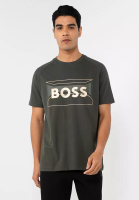 BOSS LOGO藝術品T恤及- BOSS 綠色