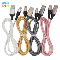 500pcs 1m Micro USB Cable for Xiaomi Redmi Note 5 Pro 4 Reversible Micro USB Charger Data Cable for Samsung S7 Mobile Phone