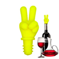 Wine Stoppers For Wine Bottles Soft Silicone Wine Bottle Stopper Cork Beverage Caps Sealer Airtight Wine Saver For Bar Party