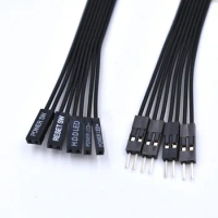 30cm/50cm/100cm Motherboard switch HDD LED/PLED/Reset SW /Power SW Extension Cable