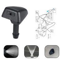 30655605 Đầu phun rửa cần gạt kính chắn gió cho S40, S70, S80, C30, C70