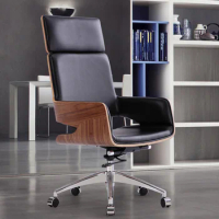 Executive Boss Office Chairs Simple Office Furniture High Arm Chair Lift Swivel Chair Household Study Single Computer Chair