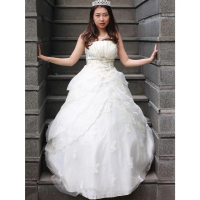 GAUN PENGANTIN WEDDING DRESS KOREA MEWAH