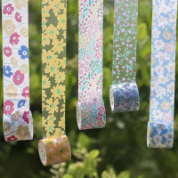 Secret Garden Series Masking Washi Tape Diary DIY Decorative Adhesive Tape Kawaii Stationery School Supply