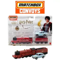 Matchbox Convoys Wizarding World Harry Potter Hogwarts Express & Train Tender 1962 Ford Anglia