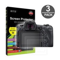 3x Tempered Glass Screen Protector for Canon EOS Ra R3 R5 R5C R6 R7 R8 R10 R100 R50 R6 Mark II Mirrorless Camera