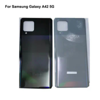 Back Glass Rear Cover For Samsung Galaxy A42 5G Battery Door Housing case back cover A426B A4260 Parts