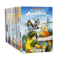 18 Books Avatar:The Last Airbender Season 1+ 2 English Picture Book American Comics Action Comedy Fa