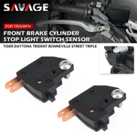 Front Brake Master Cylinder Stop Light Switch Sensor For Tiger Daytona Trident Bonneville Speed Scrambler Sprint Street Triple