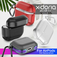 【Xdoria】for AirPods 3代 刀鋒殼 保護殼(附扣環)