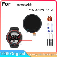 For Amazfit T-Rex 2 A2169 A2170 Watch Display Touch Screen Repair Replacement For Amazfit T-Rex 2 A2169 A2170 LCD Assembly
