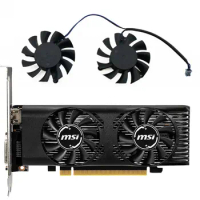 NEW 50MM 2PIN HA5510H12F-Z GTX 1650 GPU Fan，For MSI GeForce GTX 1650 4GT LP OC Graphics card cooling fan