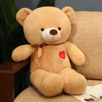 High Quality 4 Colors Teddy Bear Plushie Doll Stuffed Animals Bear Plush Toys Doll Pillow Kids Lovers Birthday Valentine Gift