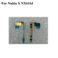 Tested Good For Nubia X NX616J Volume Button Key Flex Cable FPC Original For NubiaX NX 616J