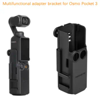 For DJI Osmo Pocket 3 Adapter Fixed Case Frame Compatible Backpack Clip Bicycle Holder Camera Gimbal Holder Bracket Accessories