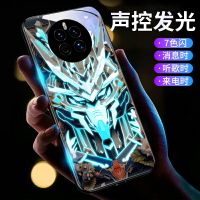 免運·折紙高達機甲適用華為mate60pro手機殼p60pro新款40rs保時捷來電發光nova12全包防摔50