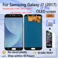 5.5"Super Amoled LCD For Samsung Galaxy J7 Pro j7 2017 display j730g J730 J730F LCD Display and Touch Screen Digitizer Assembly