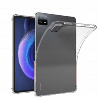 Transparent Slim Soft TPU Shockproof Cover For Xiaomi Pad 6 Pro Case Clear Silicone Back Coque For Xiaomi Pad 6Pro Pad6 6 Pro
