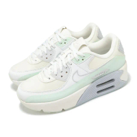 【NIKE 耐吉】休閒鞋 Air Max 90 LV8 女鞋 白 綠 氣墊 厚底 增高 運動鞋(HF0782-102)