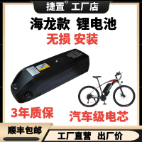 【台灣公司 超低價】48V鋰電池36V助力自行車海龍款USB正步電瓶山地改裝車21700正品