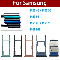Khay đựng thẻ SIM, Thay thế ổ cắm Bộ Chuyển Đổi cho Samsung M23 4G 5G, M52 5G, M53 4G 5G, M62, Thẻ k