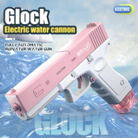 Glock Electric Water Toy Gun Spray Blaster Pistol Airsoft Summer Toys Swimming Poor Game Weapon Pistola For Kids