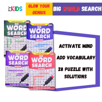 Activity Book - GLOW YOUR GENIUS BIG WORD SEARCH - puzzle - english word search